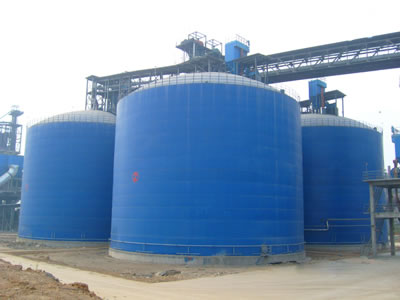 霍林郭勒水泥钢板库改造